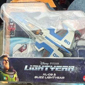 Disney Lightyear XL-09 Spacecraft Toy - White and Blue